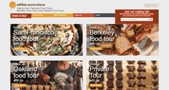 Desktop Screenshot of edibleexcursions.net